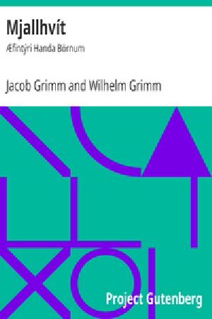 [Gutenberg 16846] • Mjallhvít / Æfintýri Handa Börnum